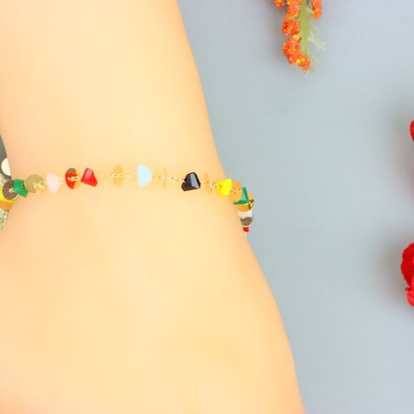 Handmade Anklet – A Stylish Choice for Women, Thoughtful Gift Idea, EVCH1400 - Picture 9 of 10